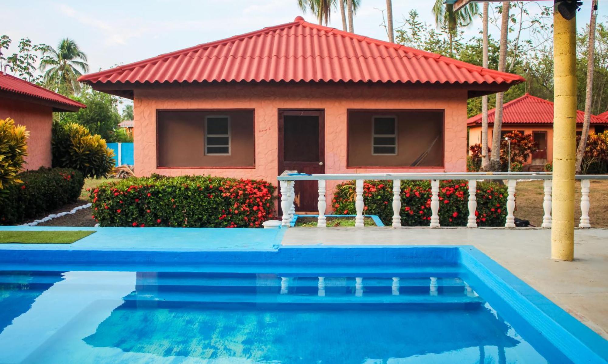 Villa Hospedaje Ecologico Nahual Las Lajas  Exterior foto